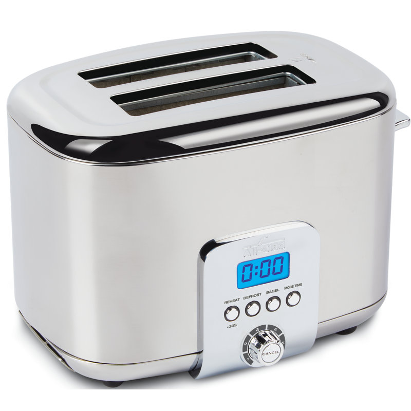 AllClad 2 Slice Digital Stainless Steel Toaster Wayfair